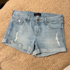 Celebrity Pink denim shorts